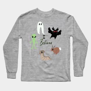 I Believe in Cryptids Long Sleeve T-Shirt